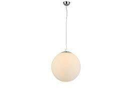 Azzardo lampa wisząca White Ball 40 E27 biała Ø40cm AZ1328