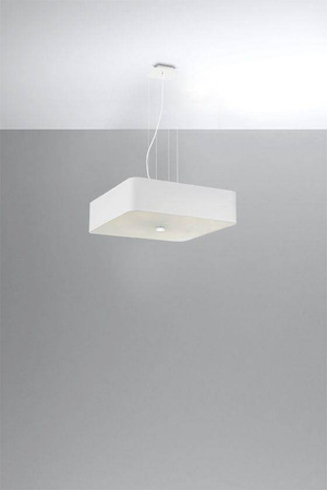 Sollux lampa wisząca Lokko 55 5xE27 biała SL.0823