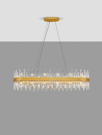 Luces Exclusivas lampa wisząca LED Cholula G9 28x5W IP20 złota LE44724