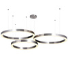 Step Into Design żyrandol  / lampa wisząca LED Circle 112W 10640lm 3000K (+pilot) nikiel 60+80+80cm ST-8848-60+80+80 nickel