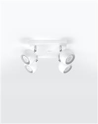 Sollux plafon (reflektorki) Oculare 4 4xGU10 biały SL.0440