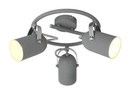 Candellux plafon (reflektorki) Gray 3xE14 szary 98-66497