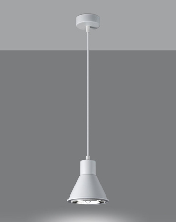 Sollux lampa wisząca Tazila 1 ES111 biała SL.0987