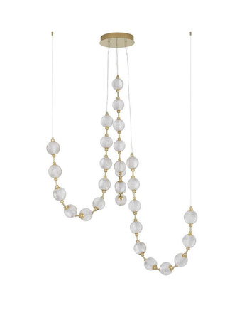 Luces Exclusivas lampa wisząca LED Cana 42W 8137lm 3200K złota LE42697