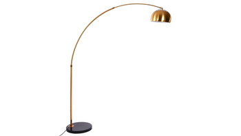 Lumina Deco lampa podłogowa Azurro B1 E27 mosiężna 180cm LDF 5508-B (MD)