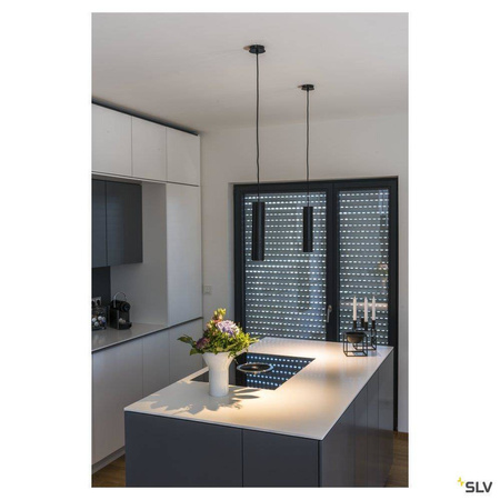 SLV lampa wisząca Enola B PD-1 GU10 czarna 151850