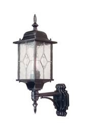 Elstead kinkiet zewnętrzny Wexford E27 czarno/srebrny IP43 WX1