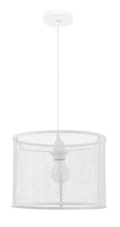 Luces Exclusivas lampa wisząca Sitges E27 biała LE42172