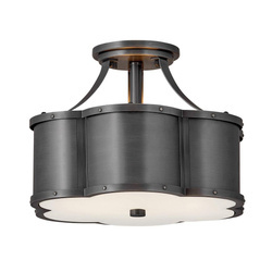 Quintiesse plafon Chance 2xE27 czarny QN-CHANCE-SF-S-BLB