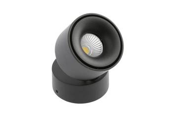 GTV plafon techniczny LED Bianco 8W 680lm 4000K 36° czarny Ø7,5cm LD-BNC8WOC-NB