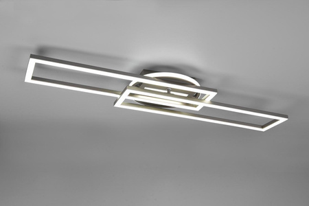 RL plafon LED Twister 30W 4500lm 2700/6000K srebrny R67183107