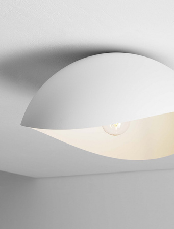 Luces Exclusivas lampa sufitowa LED Guanipa Ø 40 cm E27 1x12W IP20 biała LE44894