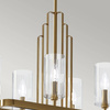 Quintiesse lampa wisząca Kimrose 10xE14 mosiężna QN-KIMROSE10-BNB
