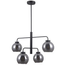 Italux lampa wisząca Poggi 4xE27 czarna PND-28028-4D