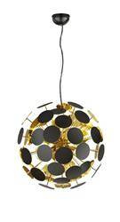 Trio lampa wisząca Discalgo 6xE14 czarna 309900632