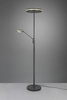 Trio lampa podłogowa LED Franklin 35W 4100lm + 6,5W 650lm 2700/3200/4000K antracytowa ściemnialna 181cm 426510242