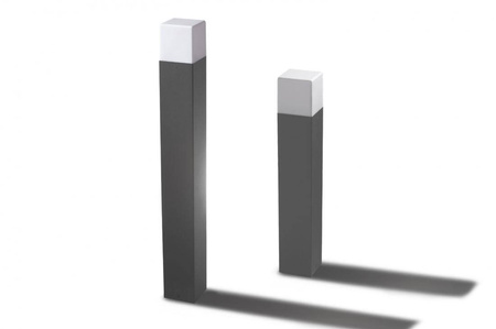 Azzardo lampa stojąca zewnętrzna Sorano 700 E27 szara IP54 AZ4359