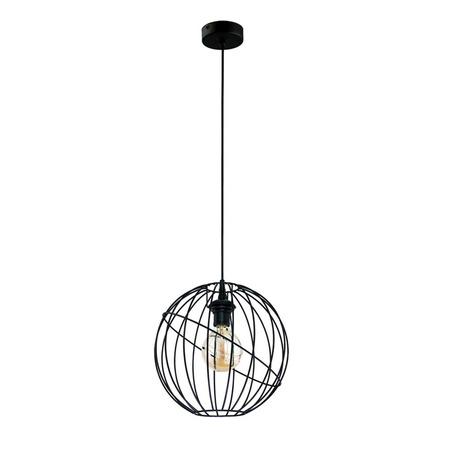 TK Lighting lampa wisząca Orbita E27 czarna 1626