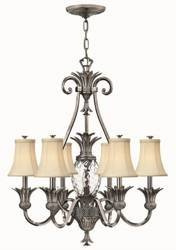 Elstead żyrandol / lampa wisząca Plantation 7xE14 nikiel HK-PLANT7-PL