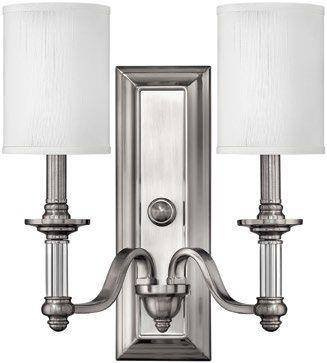 Elstead kinkiet Sussex 2xE14 nikiel HK-SUSSEX2