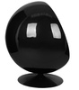 King Home Fotel BALL BLACK niebieski JH-066.BLACK.BLUE