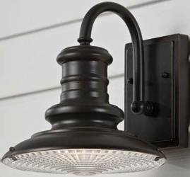 Elstead kinkiet zewnętrzny Redding Station E27 brązowy IP44 FE-REDDING2-S-RB