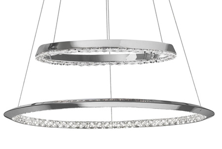 Luces Exclusivas lampa wisząca LED Caucete 36W 1980lm 3000K chrom LE42309