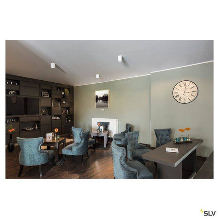 SLV plafon techniczny Plastra CL-1 GU10 biały 148004