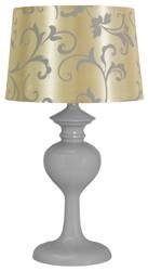 Candellux lampka biurkowa Berkane E14 szaro/złota 41-64431