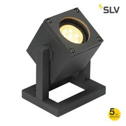 SLV reflektor zewnętrzny Cubix I GU10 antracytowy IP44 132835