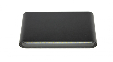 Su-ma kinkiet zewnętrzny LED Slim 12W 480lm 3000K czarny IP54 M1016 BL