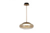 Azzardo lampa wisząca LED Helena C 23W 1200lm 3000K mosiężna AZ4668