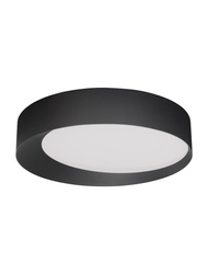 Luces Exclusivas lampa sufitowa LED Muzquiz ściemnialna Ø 60 cm 60W 3600lm 3000K IP20 czarna LE43589