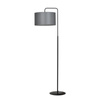 Emibig lampa podłogowa Trapo LP1 E27 czarno/szara 150cm 570/3 