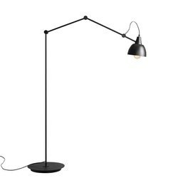 Aldex lampa podłogowa Aida E27 czarna max 233cm 842A
