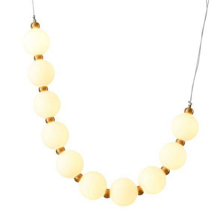 Step Into Design Coralli lampa wisząca LED 24W 1920lm 3000K biało/mosiężna DP0228-L310