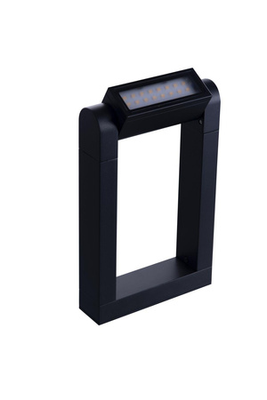 Azzardo lampa dogruntowa LED Frame Spike 8W 800lm 3000K czarna IP65 AZ4307