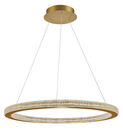 Luces Exclusivas lampa wisząca LED Montt 80W 4452lm 3000K mosiężna LE41696