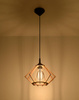 Sollux lampa wisząca Pompelmo E27 drewniana SL.0393