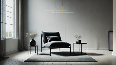 Luces Exclusivas lampa wisząca LED Charazani ściemnialna 43W 1478lm 3200K IP20 czarno/złota LE44817