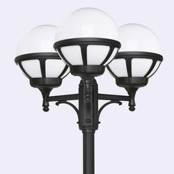 Norlys latarnia Bolonia 3xE27 czarna 254cm IP54 365BL
