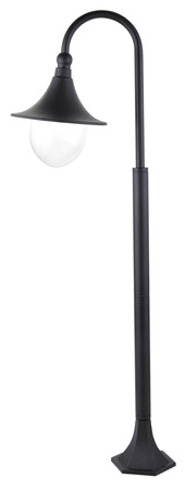 Rabalux lampa stojąca zewnętrzna Konstanz E27 czarna 120cm IP44 8247