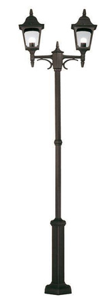 Elstead latarnia 2xE27 czarna 227cm IP44 CP8-BLACK
