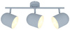 Candellux plafon (reflektorki) Azuro 3xE27 szary 93-63229