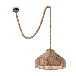 Ideal Lux lampa wisząca Canapa E27 naturalna 134833
