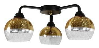 Candellux plafon Cromina 3xE27 czarno/złoty 98-57273
