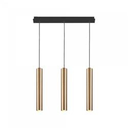 Nowodvorski lampa wisząca Eye 3xGU10 czarno/mosiężna 7863