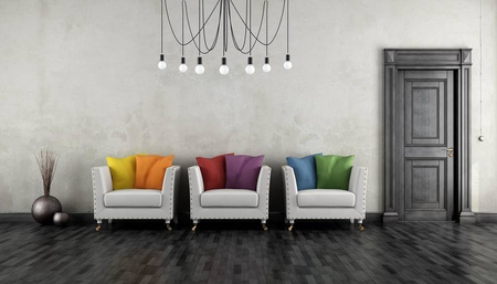 Sollux lampa wisząca Edison 7 7xE27 czarna SL.0372