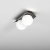 AQForm kinkiet LED Modern Ball 2x(8W 680lm 2700K) 16W 1360lm czarny 46971-L927-D0-00-12