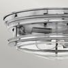 Quintiesse plafon łazienkowy Hadrian 2xE27 chrom IP44 QN-HADRIAN-FS-CM-CLEAR